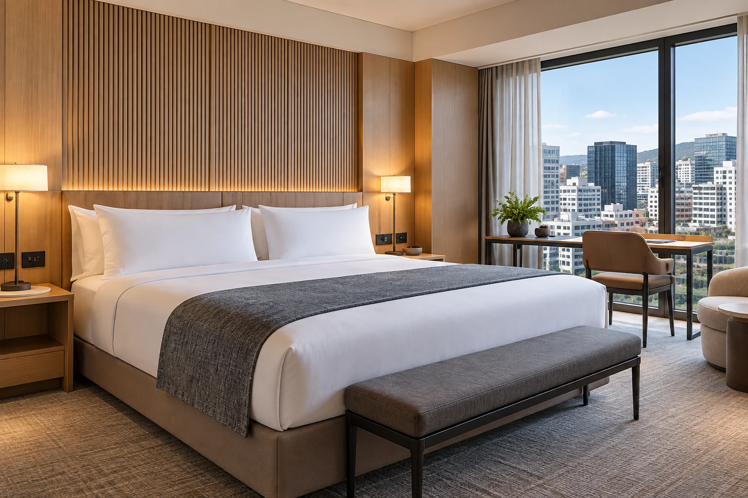 City King, one king bed.