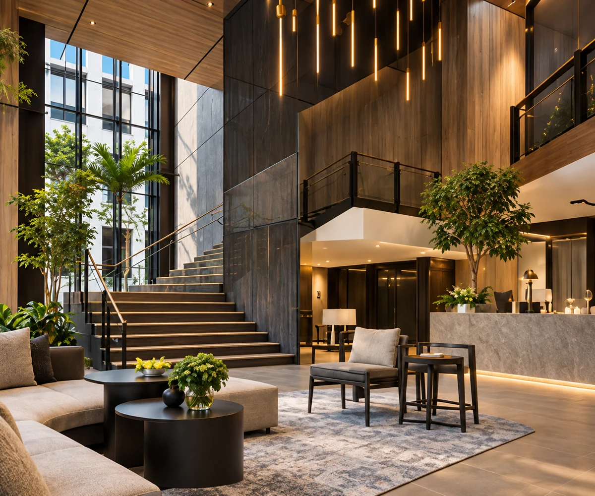 Guest services at Turn Space.
